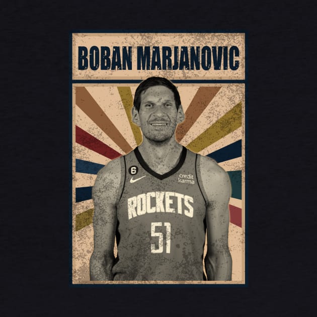 Houston Rockets Boban Marjanovic by RobinaultCoils